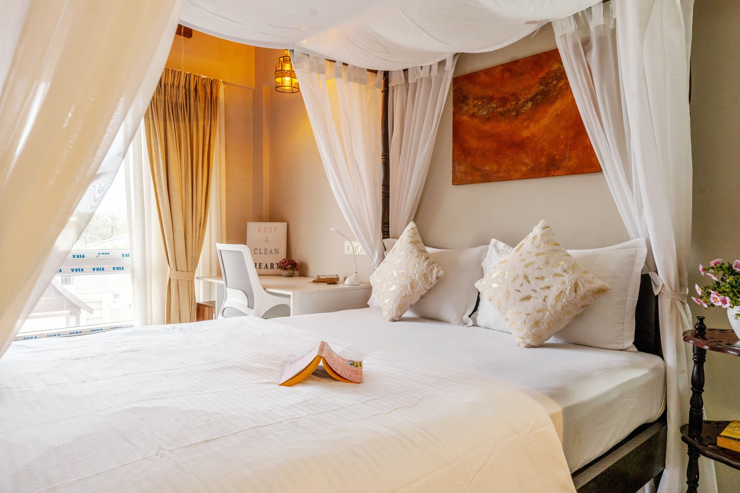 White Feather Castle Nerul Bedroom